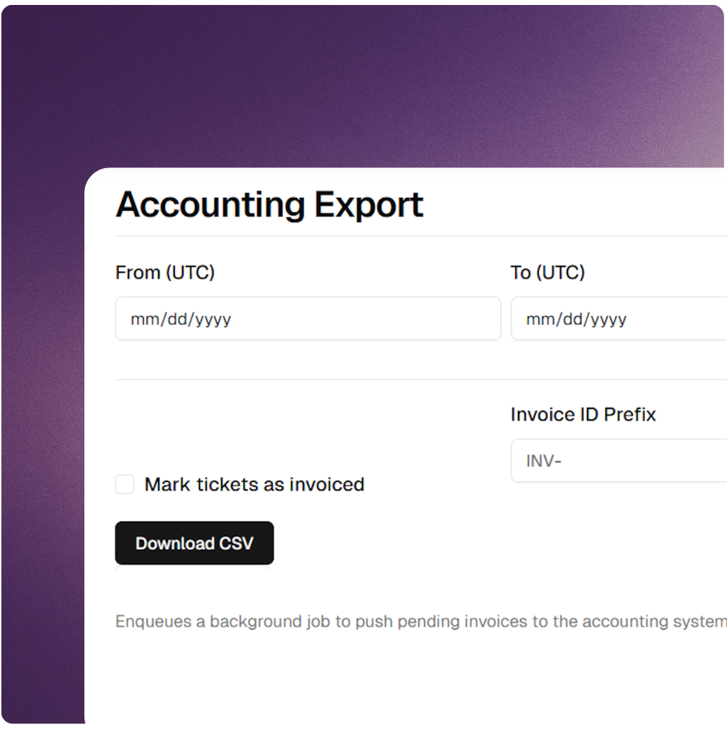 Billing and time tracking in Rewan HDS